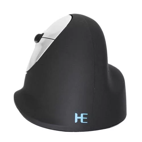 Egér, vezeték nélküli, ergonómikus, közepes (165-195 mm), balkezes, R-GO HE