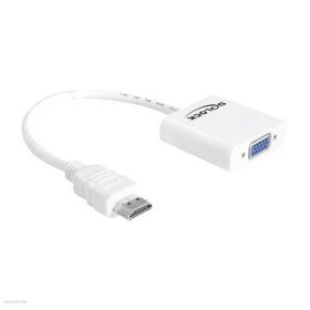 Adapter Delock HDMI-A apa > VGA anya, 65346