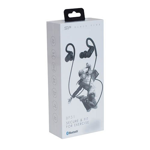 Fülhallgató Silicon Power Vezeték nélküli Bluetooth sport BP51 (BT4.1, IP64, 6 órás rendelkezésre ál