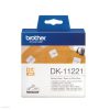 Cím etikett 23x23mm Brother DK-11221 1000db/tekercs
