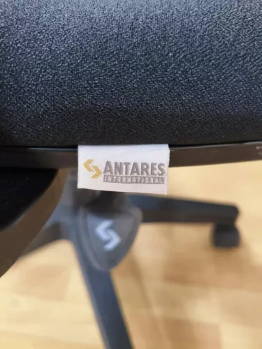 Forgószék irodai CINQUE ASYN LX BR HANS, karfával, fekete, használt