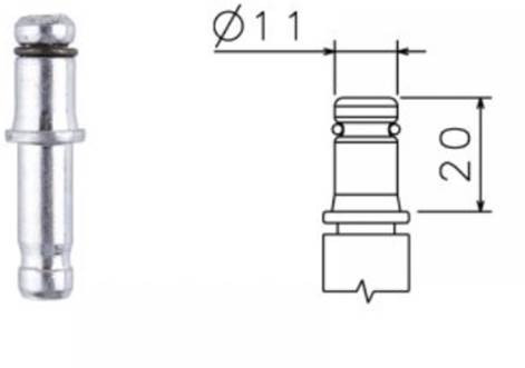 Normál görgő D.50/P.11