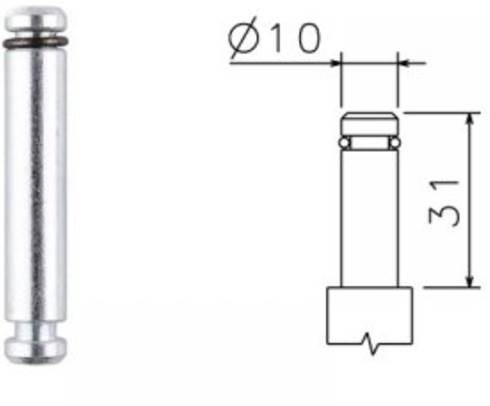 Normál görgő D.50/P.10