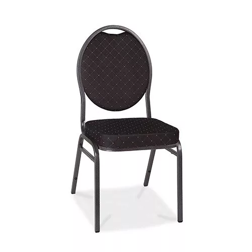 Tárgyalószék BANKETT fekete