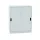 Tolóajtós szekrény Triumph KSPS01BP 115x95x40 cm 2 polccal szürke