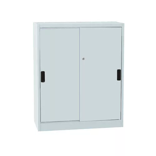 Tolóajtós szekrény Triumph KSPS01BP 115x95x40 cm 2 polccal szürke