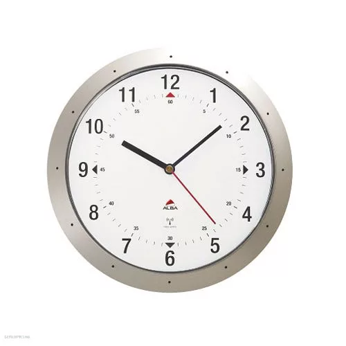 Falióra 38 cm, ALBA "Horissimo", ezüst