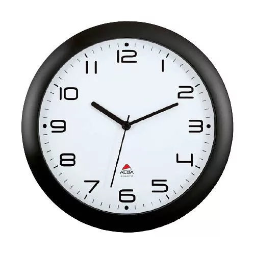 Falióra, rádióvezérlésű, 30 cm, ALBA Hornewrc, fekete