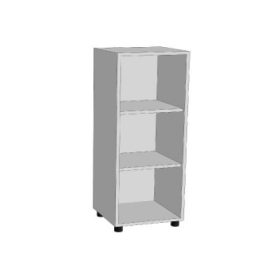 Szekrény 3 rendezős F-3R.00-40, 40x38x107,5 cseresznyefa