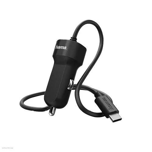 Autós töltő Hama USB TYPE-C, 3A
