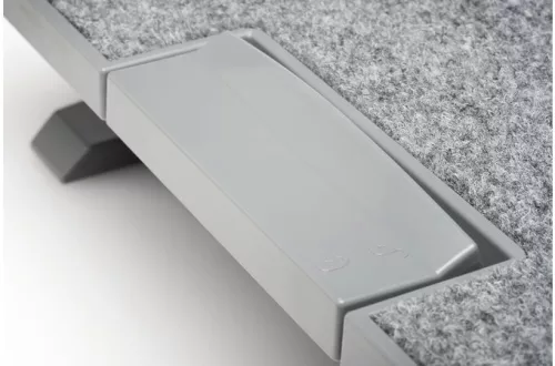 Lábtámasz Kensington SoleMate Pro Elite, szürke, állítható magasságú