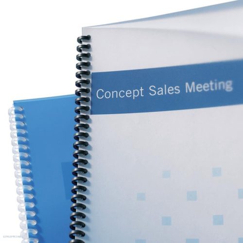 Spirálborító előlap, A/4, áttetsztő, tejüveg, 300 mikron, GBC