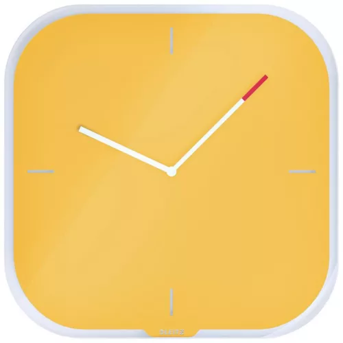 Falióra LEITZ COSY 30cm meleg sárga