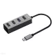 USB Elosztó YENKEE YHB C430 4 portos USB HUB