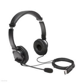 Fejhallgató mikrofonnal Kesington USB-A csatlakozóval