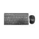 Billentyűzet + egér szett, Rapoo 8000S fekete