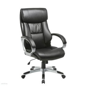 Szék vezetői Diamond II PU textilbőr fekete