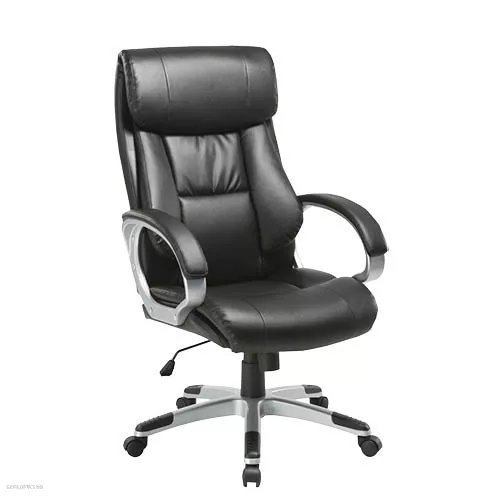 Szék vezetői Diamond II PU textilbőr fekete