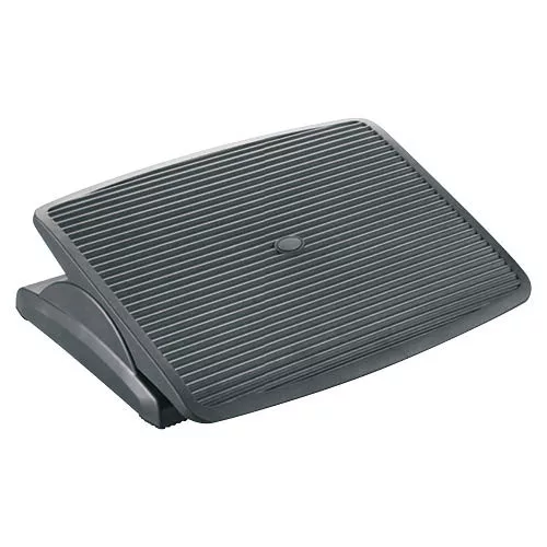 Lábtámasz Q-Connect, KF17984, állítható, fekete