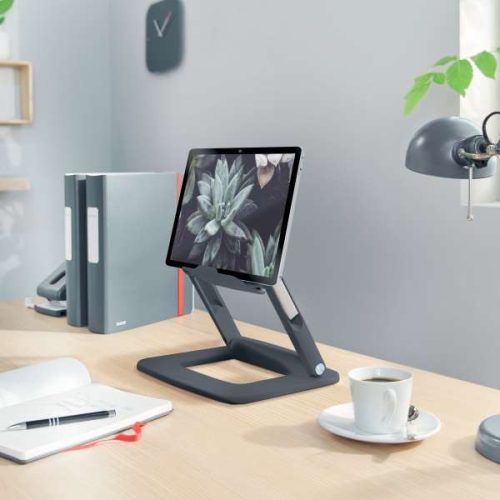 Notebook állvány Leitz Ergo, állítható magasságú és dőlésszögű