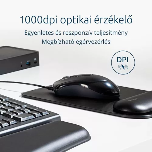 Egér vezetékes, Kensington EQ Mouse in a Box