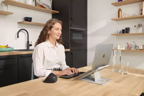 Egér vezeték nélküli, újratölthető, Kensington EQ MY630 Pro Fit Ergo