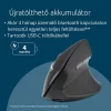 Egér vezeték nélküli, újratölthető, Kensington EQ MY630 Pro Fit Ergo