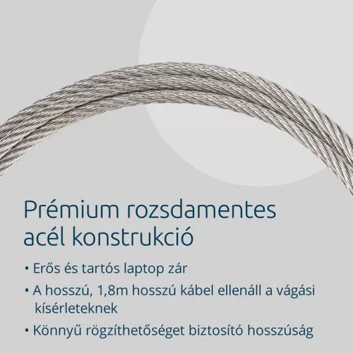 Notebook zár kulcsos, NanoSaver 2.0 EQ K60630WW