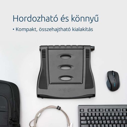 Notebook állvány, Kensington EQ SmartFit® Easy Riser™