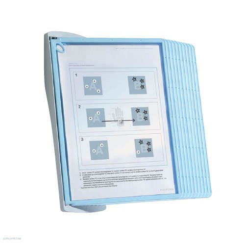 Bemutatótábla tartó SHERPA® BACT-O-CLEAN WALL 10 fali