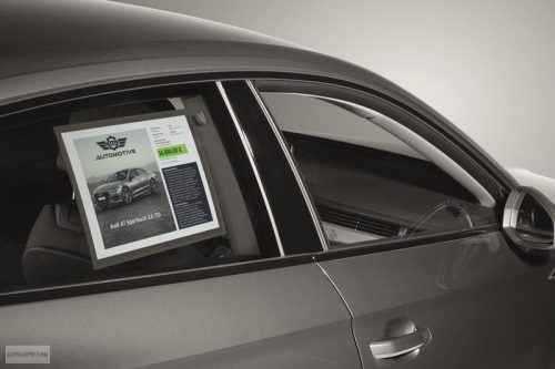 Információs tasak A4, DURABLE 501457 elektrosztatikus rögzítéssel 5db/csm