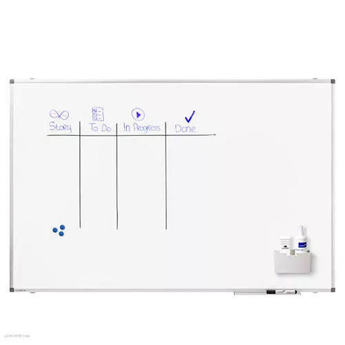 Fehértábla 120x180cm lakkozott PREMIUM Legamaster