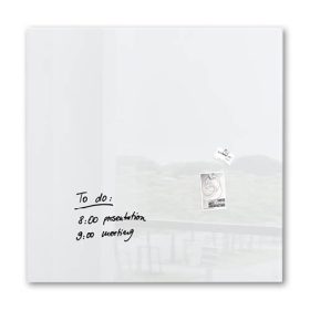   Üvegtábla mágneses szuper fehér SIGEL GL201 1000 x 1000 x 18 mm