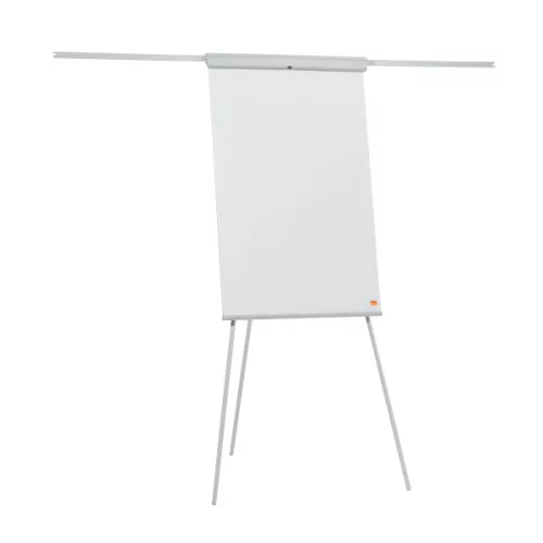 Fehértábla és flipchart állvány kihajtható karokkal, Nobo Essential