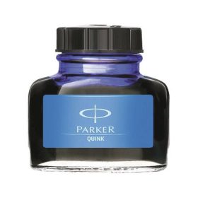 Töltőtoll tinta üveges Parker Quink kék