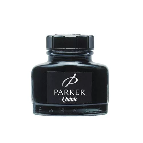 Töltőtoll tinta üveges Parker Quink fekete