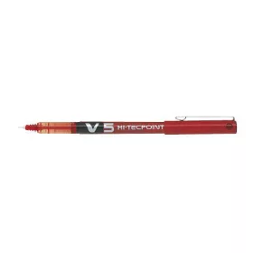 Rollerirón V5 folyékony tintás tűhegyű piros