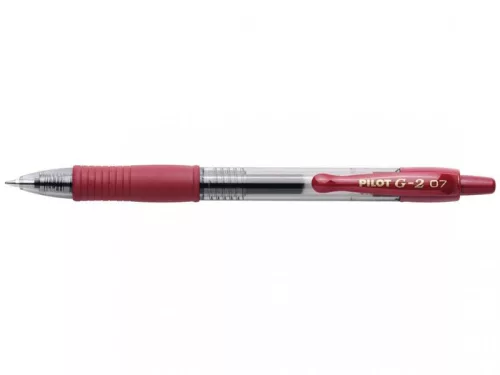 Rollerirón zselés Pilot G-2 Gel bordó