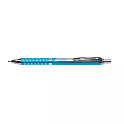 Rollerirón PENTEL Energel BL407 prémium színes fém test középkék