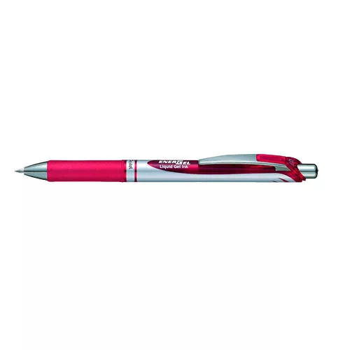 Rollerirón zselés PENTEL EnerGel BL77 piros