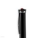 Golyósirón Rimini fekete tolltest light siam piros SWAROVSKI® kristállyal 14cm