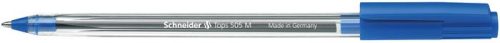 Golyósirón, 0,5 mm, kupakos, Schneider Tops 505, M, kék