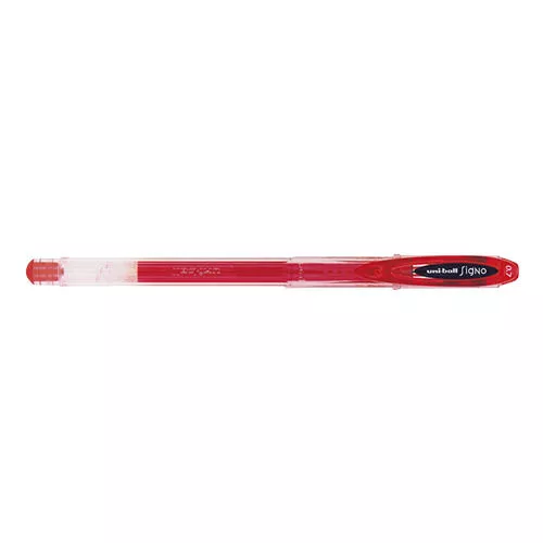 Rollerirón zselés UNI UM-120 piros