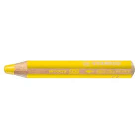 Pasztell Stabilo Woody 3in1 krétaceruza sárga