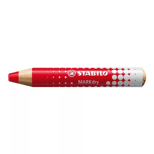 Táblaceruza, Stabilo MARKdry, vastag, piros