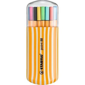 Tűfilc Stabilo Point 88, 20 db-os készlet