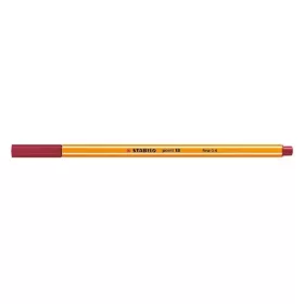 Tűfilc Stabilo Point 88 0,4mm bordó