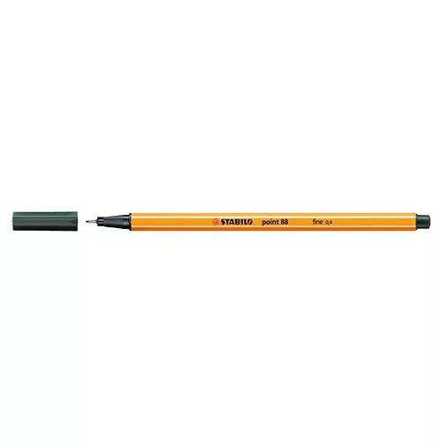 Tűfilc Stabilo Point 88 0,4mm sötétszürke