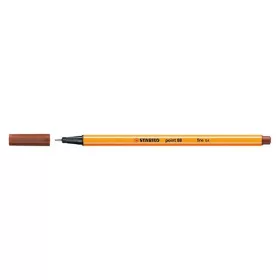Tűfilc Stabilo Point 88 0,4mm barna