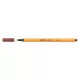 Tűfilc Stabilo Point 88 0,4mm barna